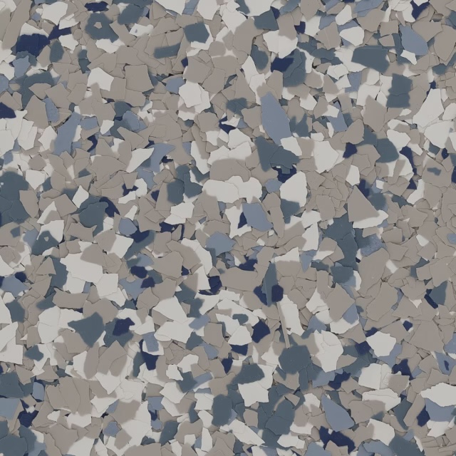 Stonewash decorative flake pattern